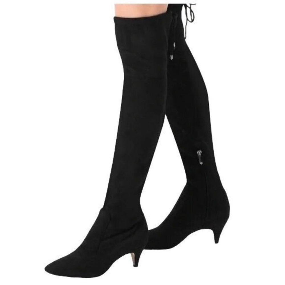 COPY - Sam Edelman Black Suede Over the Knee Boot 7.5